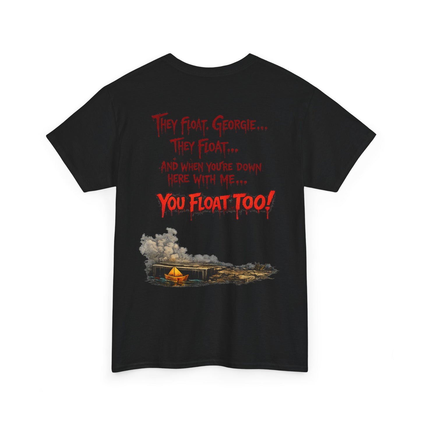 Krustywise "You’ll Float Too" Horror Tee