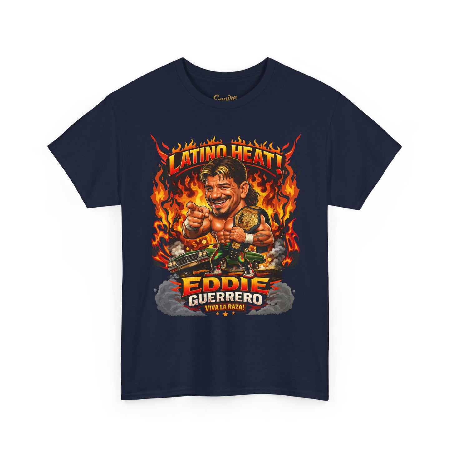 Eddie Guerrero 'Latino Heat' Graphic Tee - Wrestling Tribute Shirt
