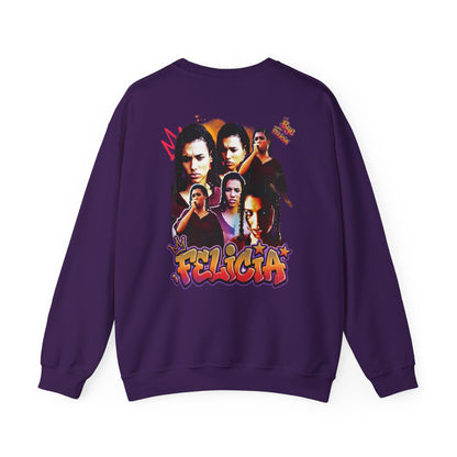 Bye Felicia Vintage Portrait Crewneck Sweatshirt