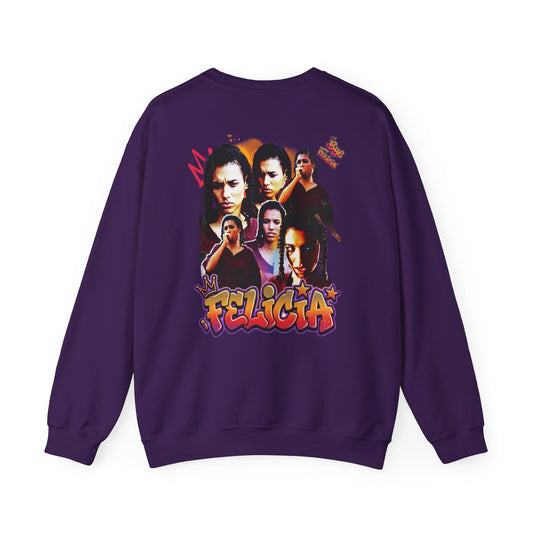 Bye Felicia Vintage Portrait Crewneck Sweatshirt