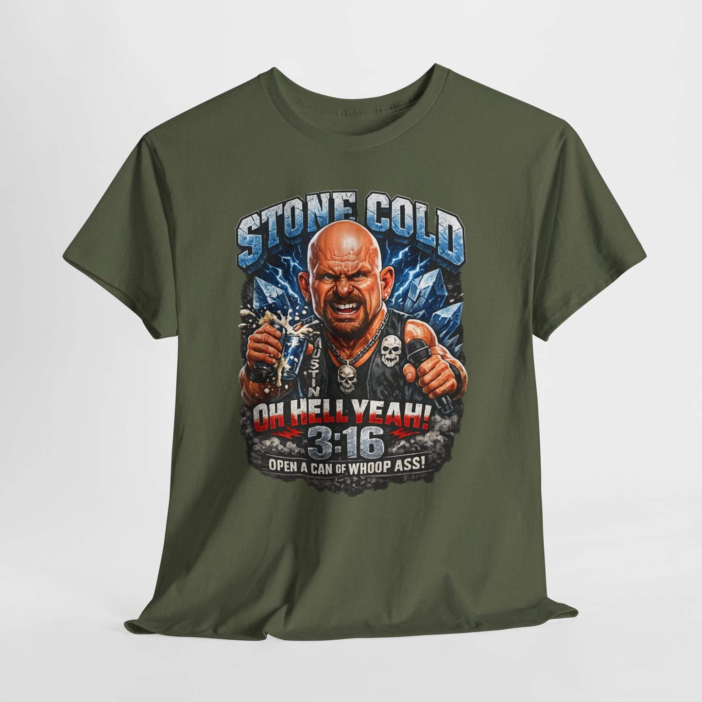 Stone Cold 3:16 Wrestling T-Shirt – Vintage WWE Legend Tee