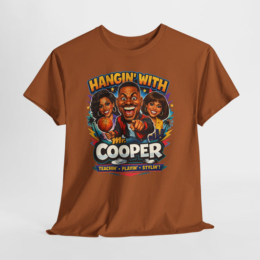 Hangin' With Mr. Cooper T-Shirt — Retro 90s Sitcom Graphic Tee