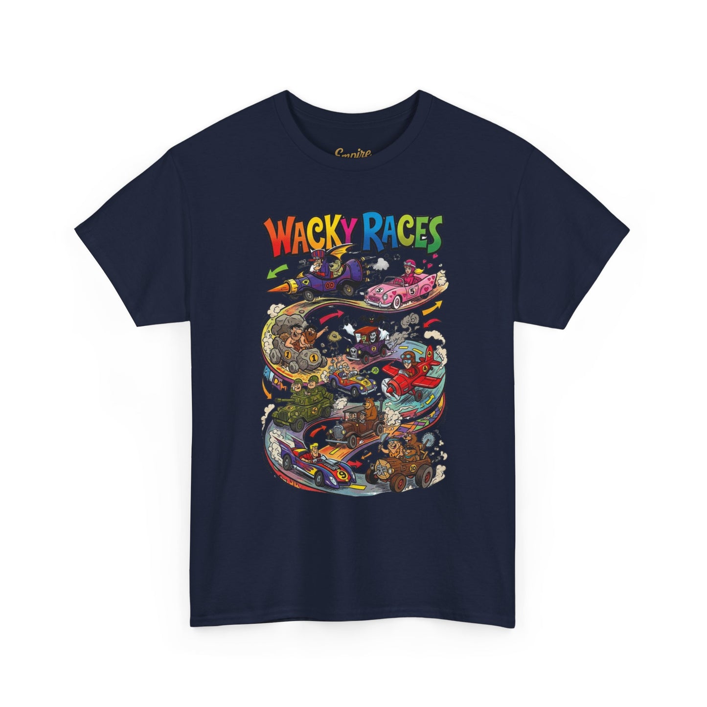 Wacky Races Vintage Cartoon Tee