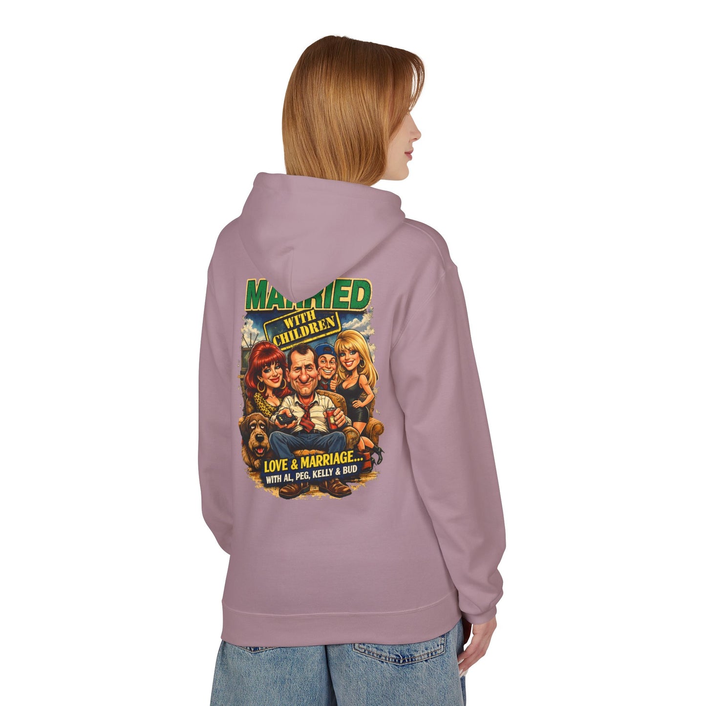 Married with Children Midweight Softstyle Fleece Hoodie