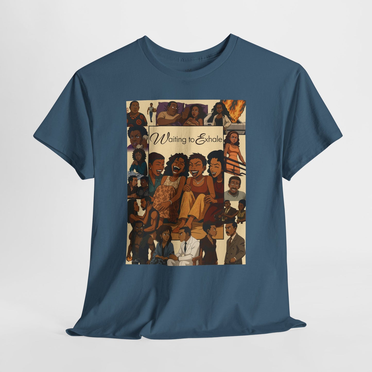 Waiting to Exhale Graphic Unisex Heavy Cotton Tee - Vintage Inspired Apparel for Movie Lovers