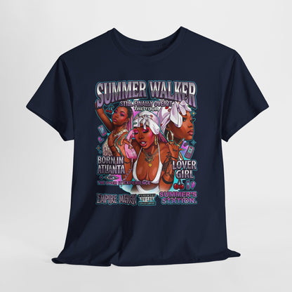 Summer Graphic Tee — "Born in Atlanta" Soulful R&B Tribute Shirt