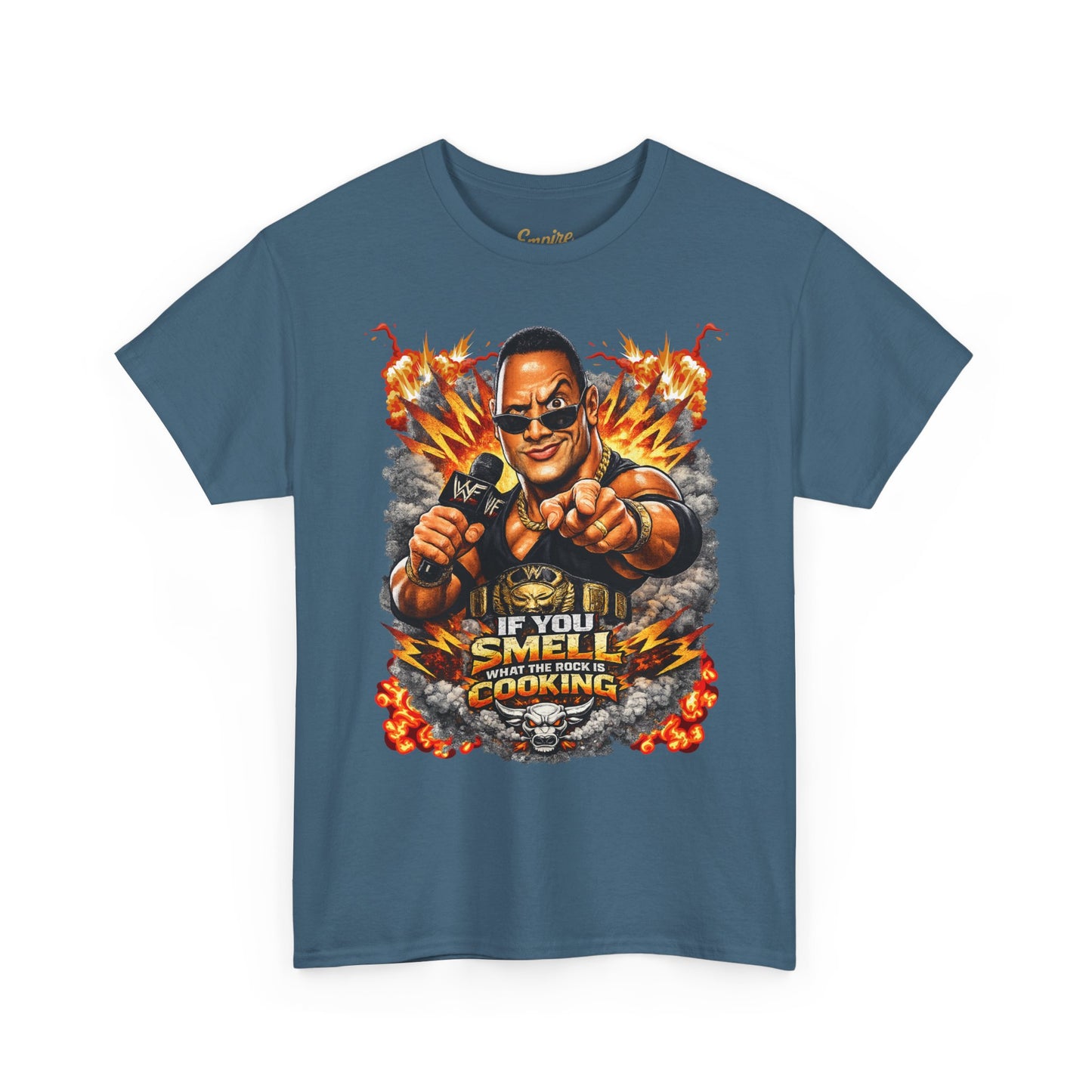 If You Smell What The Rock Is Cooking Graphic Tee