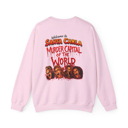Lost Boys Crewneck Sweatshirt — Vintage Horror Movie Graphic (Welcome to Santa Carla)