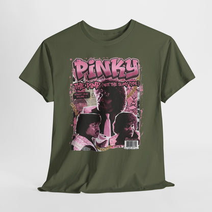 Pinky Retro Comic Tee — Vintage 90s Pop Art Graphic T-Shirt