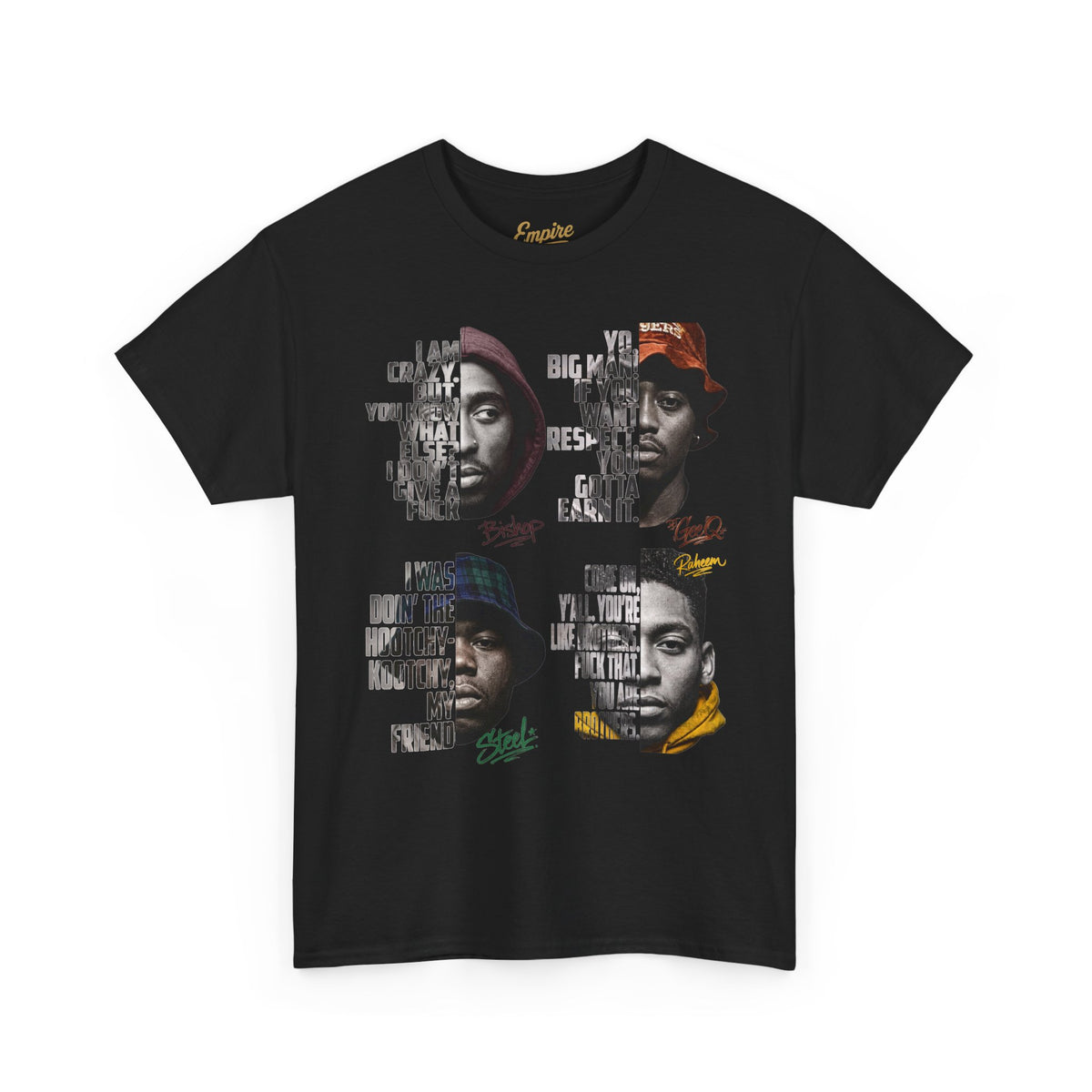 Wrecking Crew "Juice" Legends Portrait Tee — Vintage Movie Faces Graphic T-Shirt