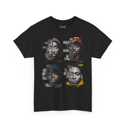 Wrecking Crew "Juice" Legends Portrait Tee — Vintage Movie Faces Graphic T-Shirt