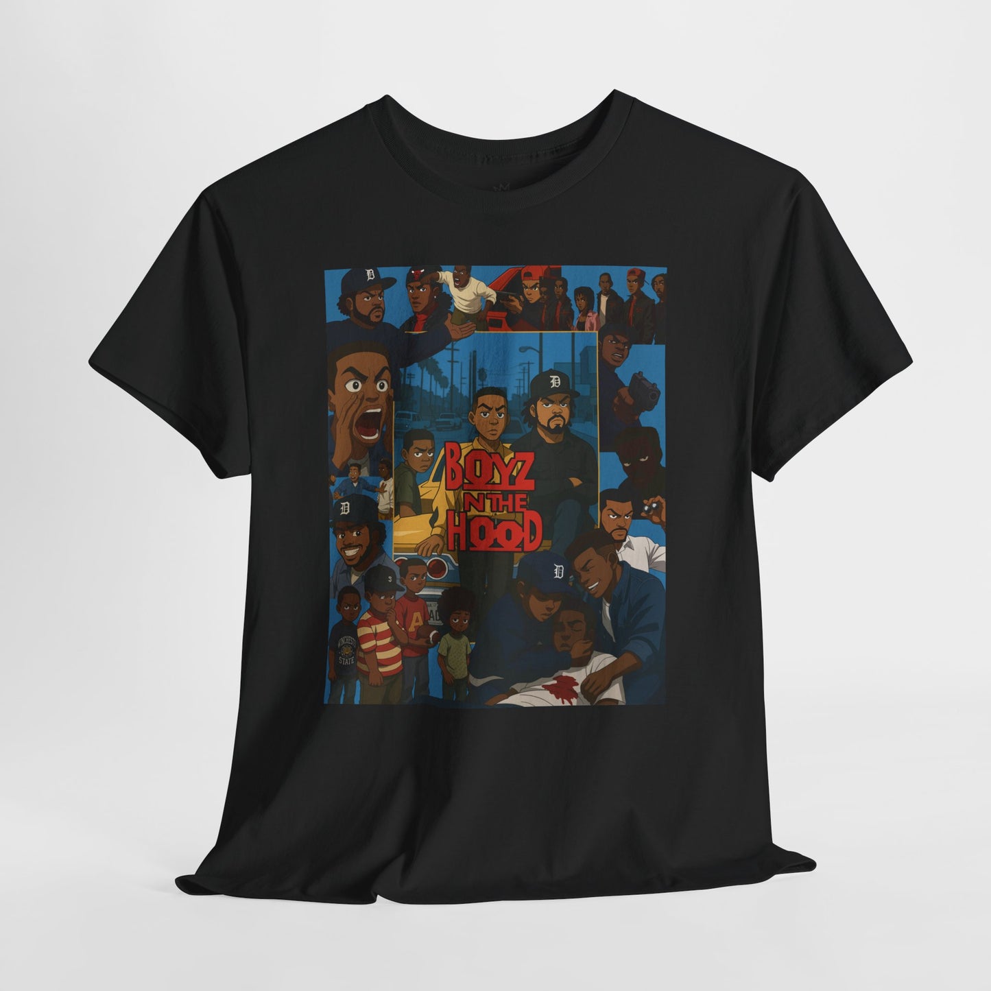 Boys in the Hood Graphic Tee - Unisex Heavy Cotton T-Shirt
