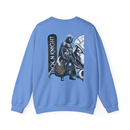 Moon Knight Graphic Sweatshirt — Vintage Comic-Inspired Crewneck
