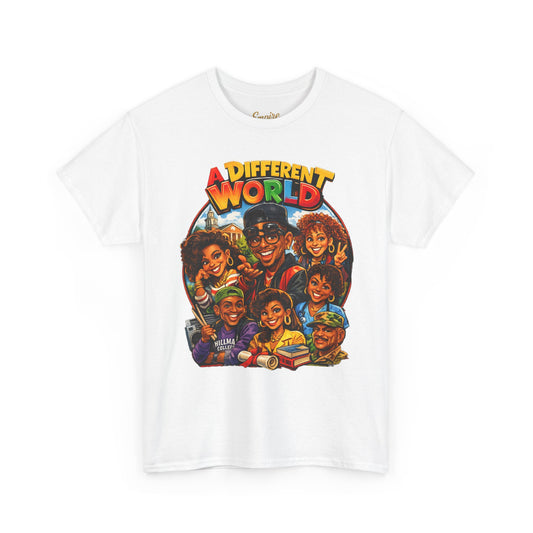 A Different World Cast Graphic Tee — Nostalgic 90s TV Shirt
