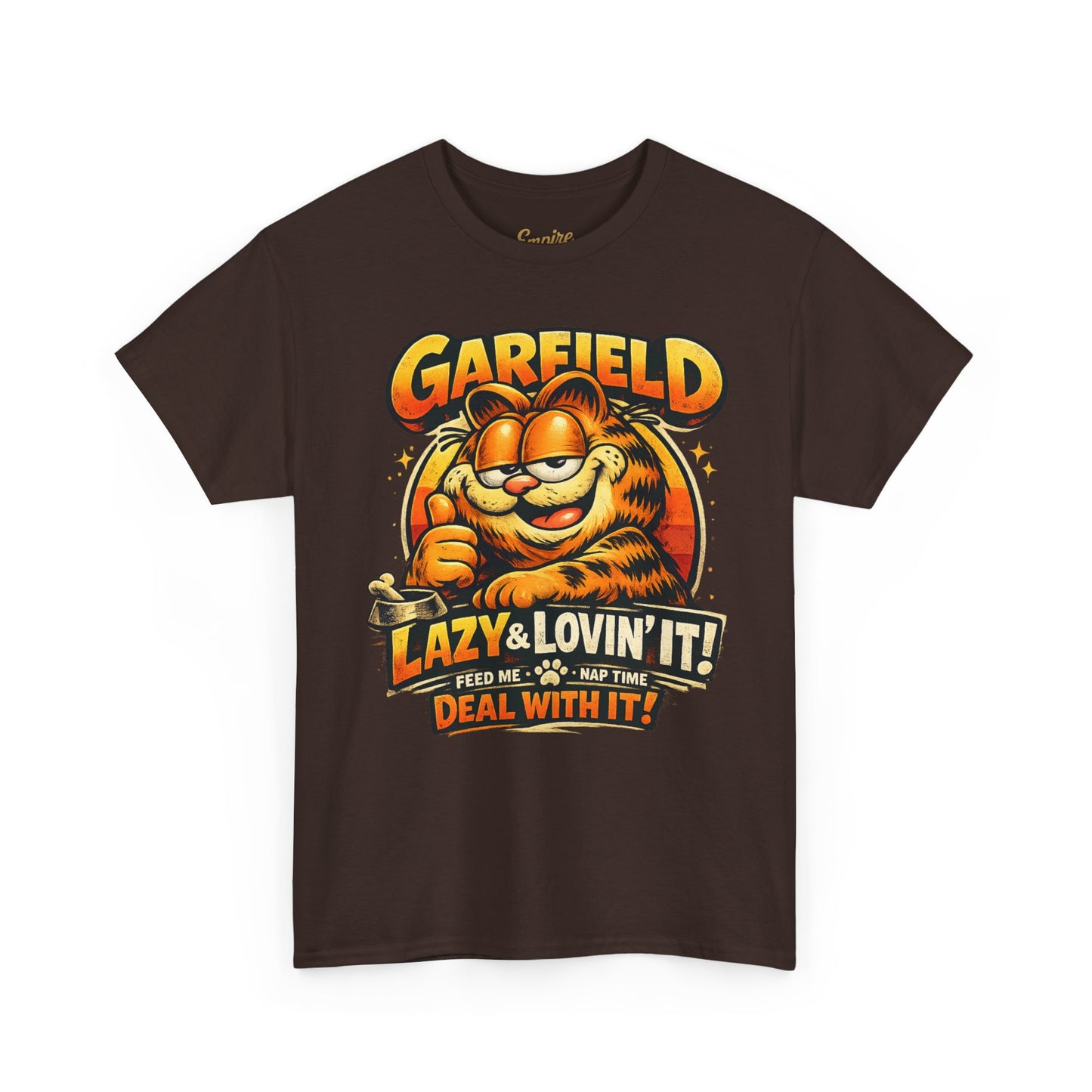 Garfield "Lazy & Lovin' It" Graphic Tee