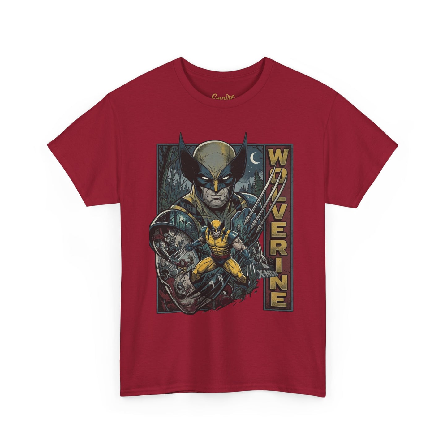 Wolverine Retro Comic Art T-Shirt