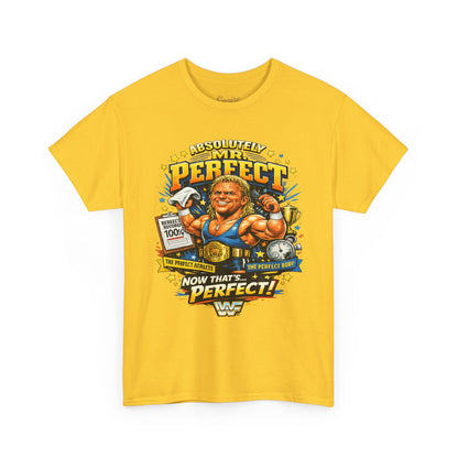 Retro Wrestling 'Mr. Perfect' Graphic Tee — Vintage WWF Wrestling Shirt