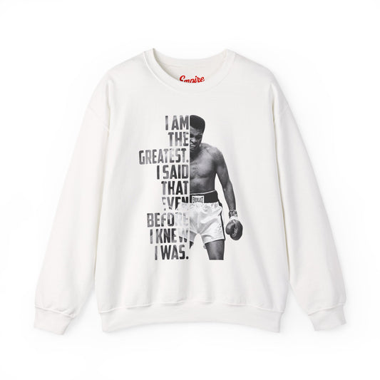 Boxing Champion 'I Am The Greatest' Crewneck Sweatshirt