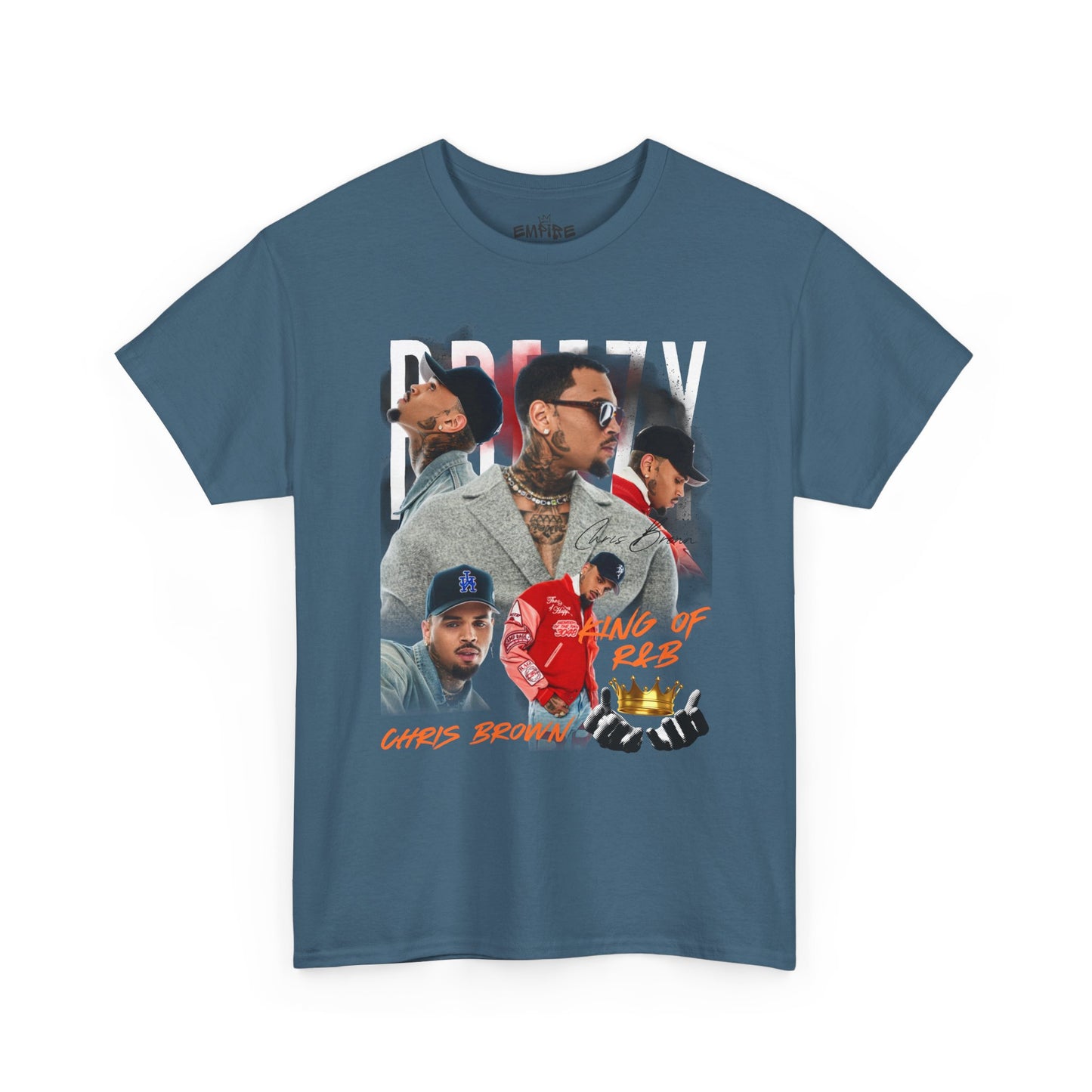 Chris Brown Tribute Unisex Heavy Cotton Tee - Celebrating R&B Style