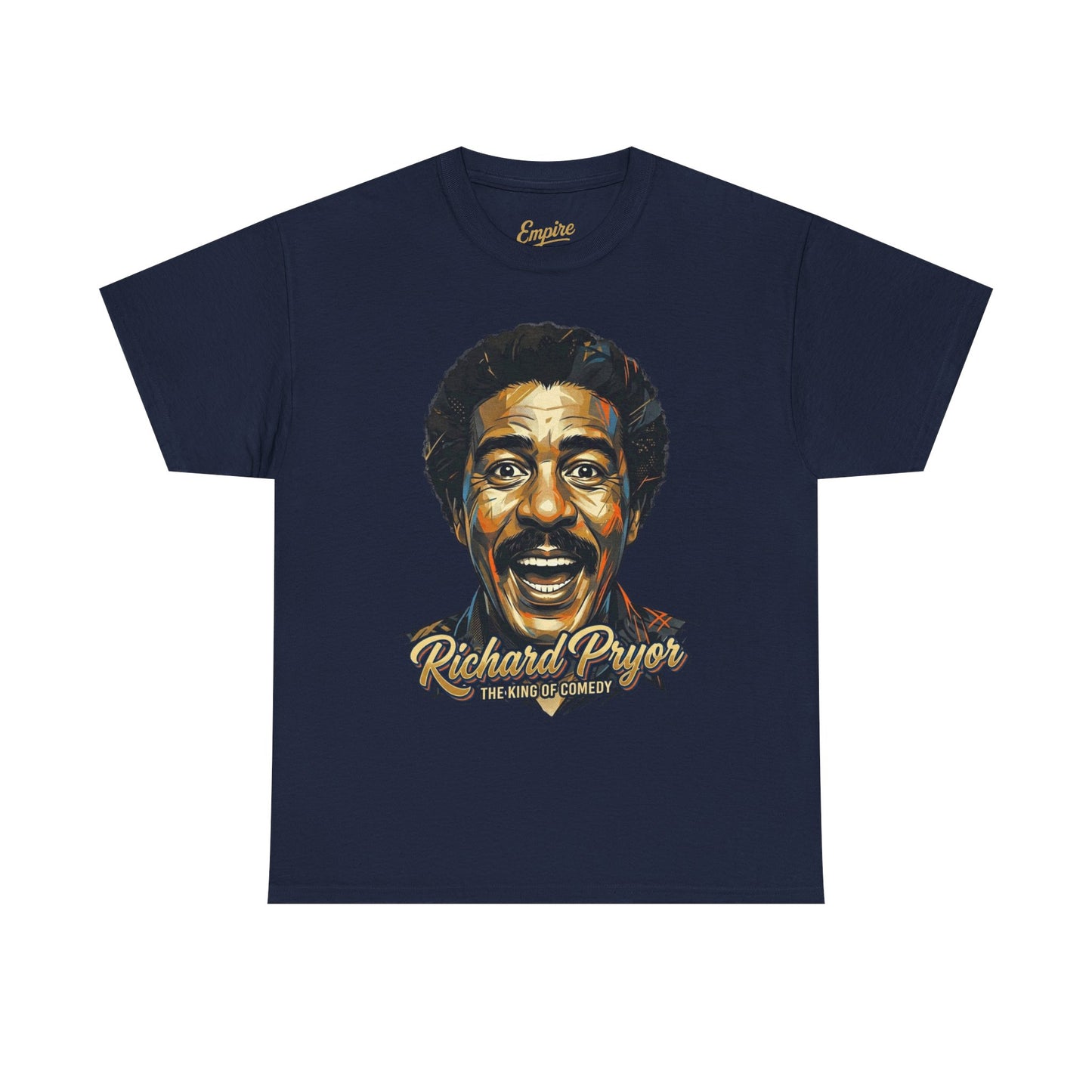 Retro Comedian Portrait Tee — 'Richard Pryor' Graphic T‑Shirt
