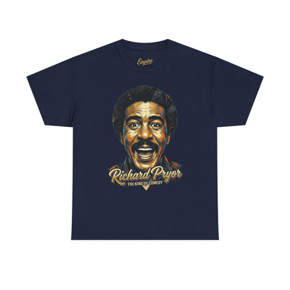 Retro Comedian Portrait Tee — 'Richard Pryor' Graphic T‑Shirt