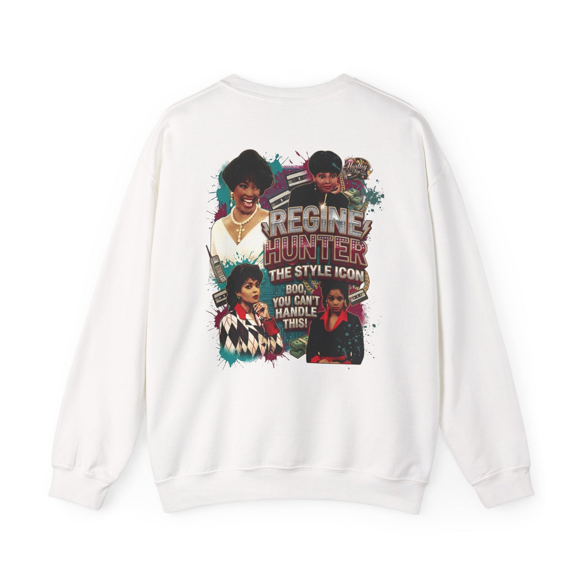 Regine Hunter Tribute Sweatshirt - "The Style Icon" Retro Graphic Crewneck