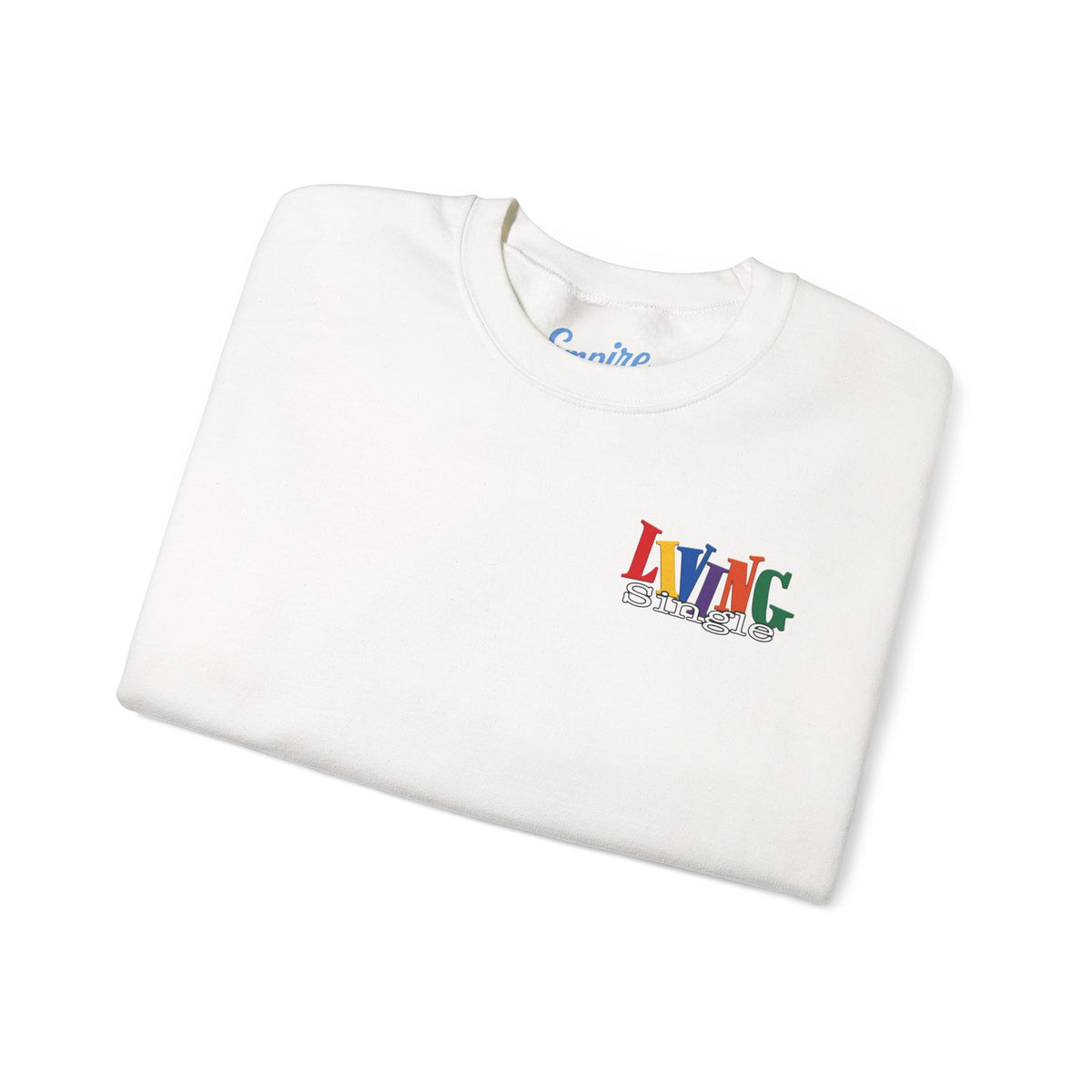 Maxine Shaw 'LIVING Single' Retro TV Sitcom Graphic Crewneck Sweatshirt