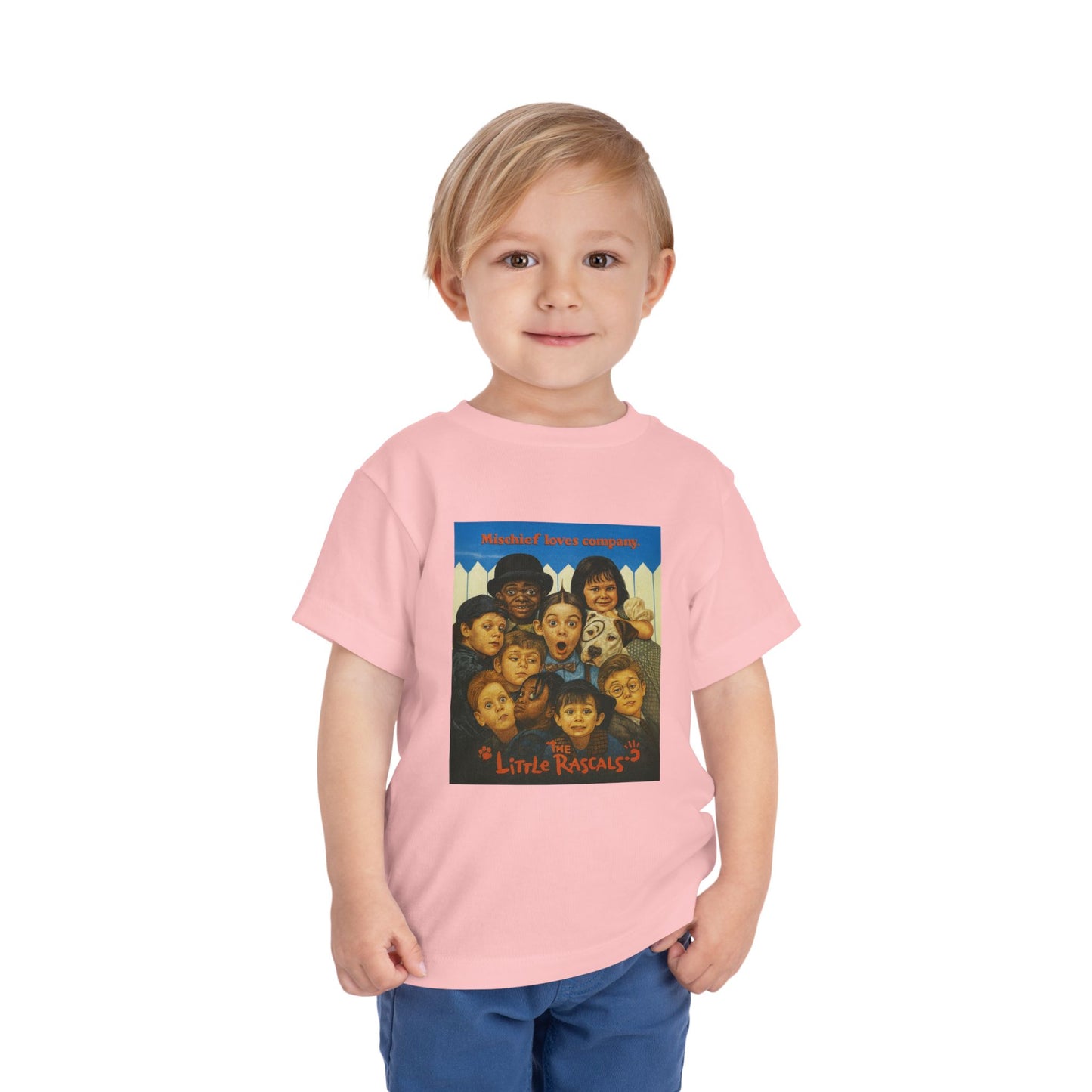 Vintage Little Rascals Toddler Tee, Cute Kids T-Shirt, Fun Playwear for Toddlers, Cartoon Character Shirt, Perfect Gift for Birthdays