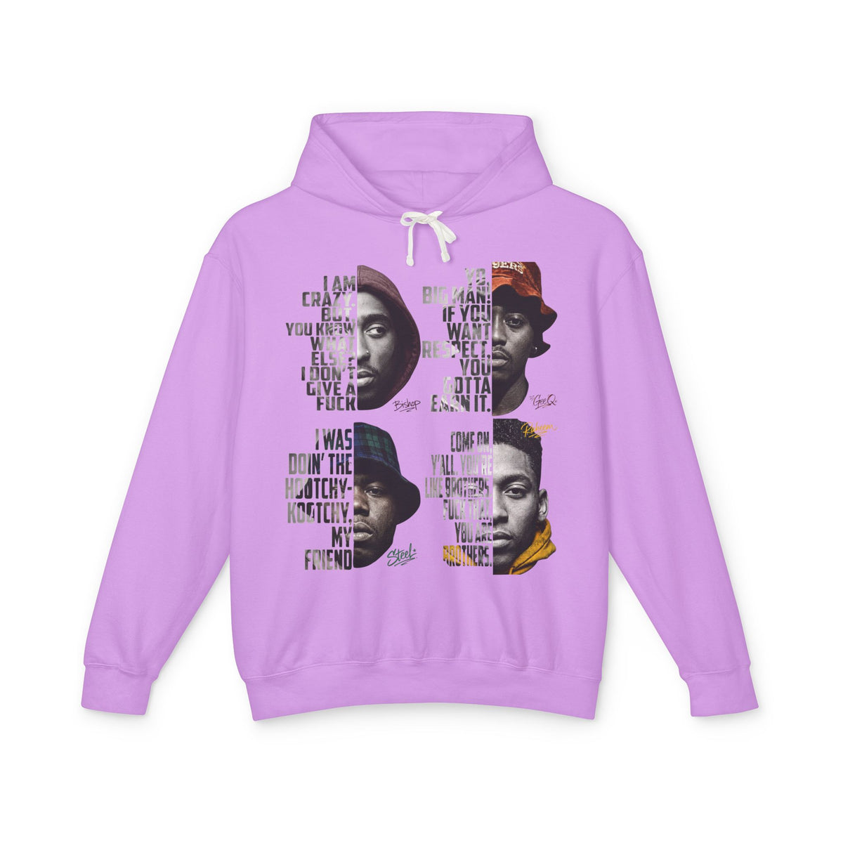 Wrecking Crew "Juice" Movie Legends Graphic Hoodie — Vintage 90s Portraits