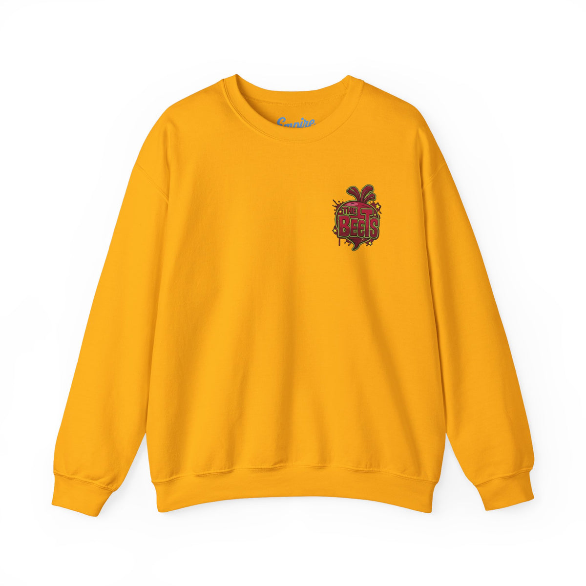 Crewneck Sweatshirt — The Beets Band Graphic (Back & Chest Logo)