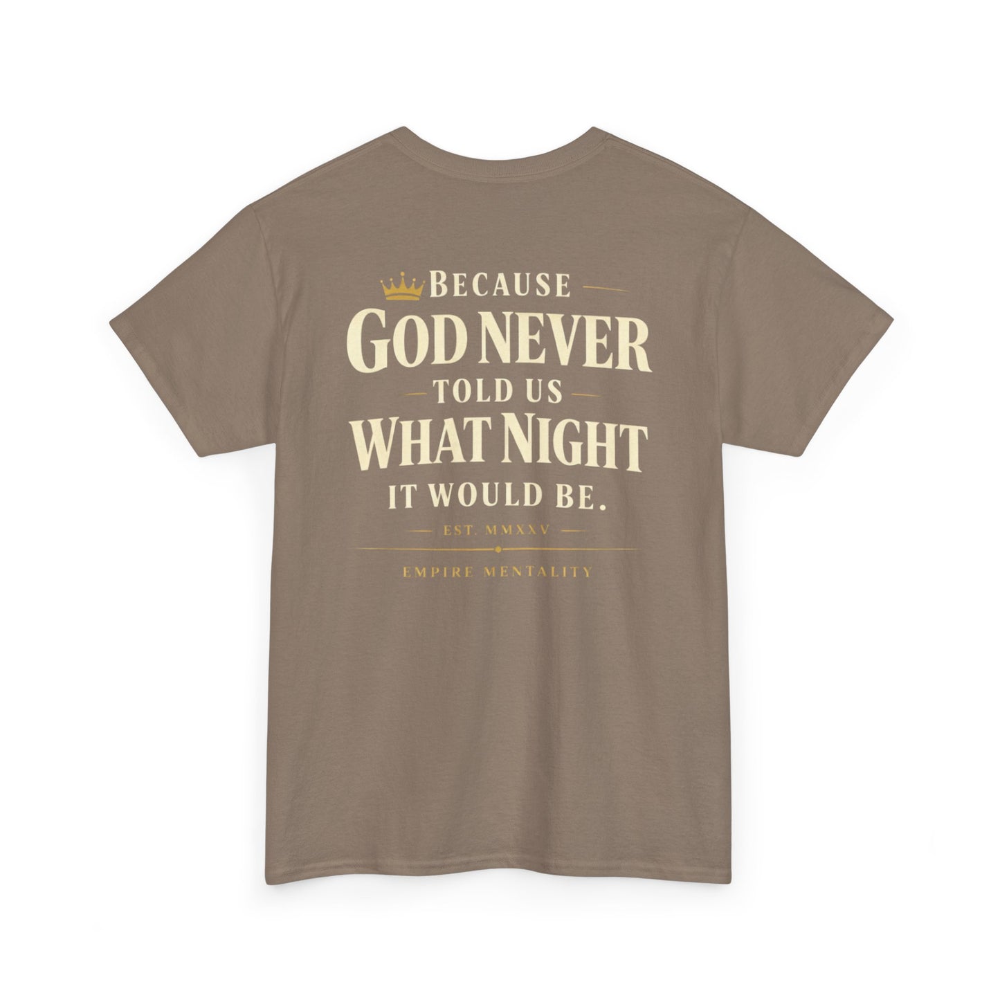 Christian Graphic Tee — “Overnight Success” Inspirational Faith T-Shirt