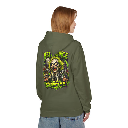 Beetlejuice "It's Showtime" Unisex Midweight Softstyle Fleece Hoodie