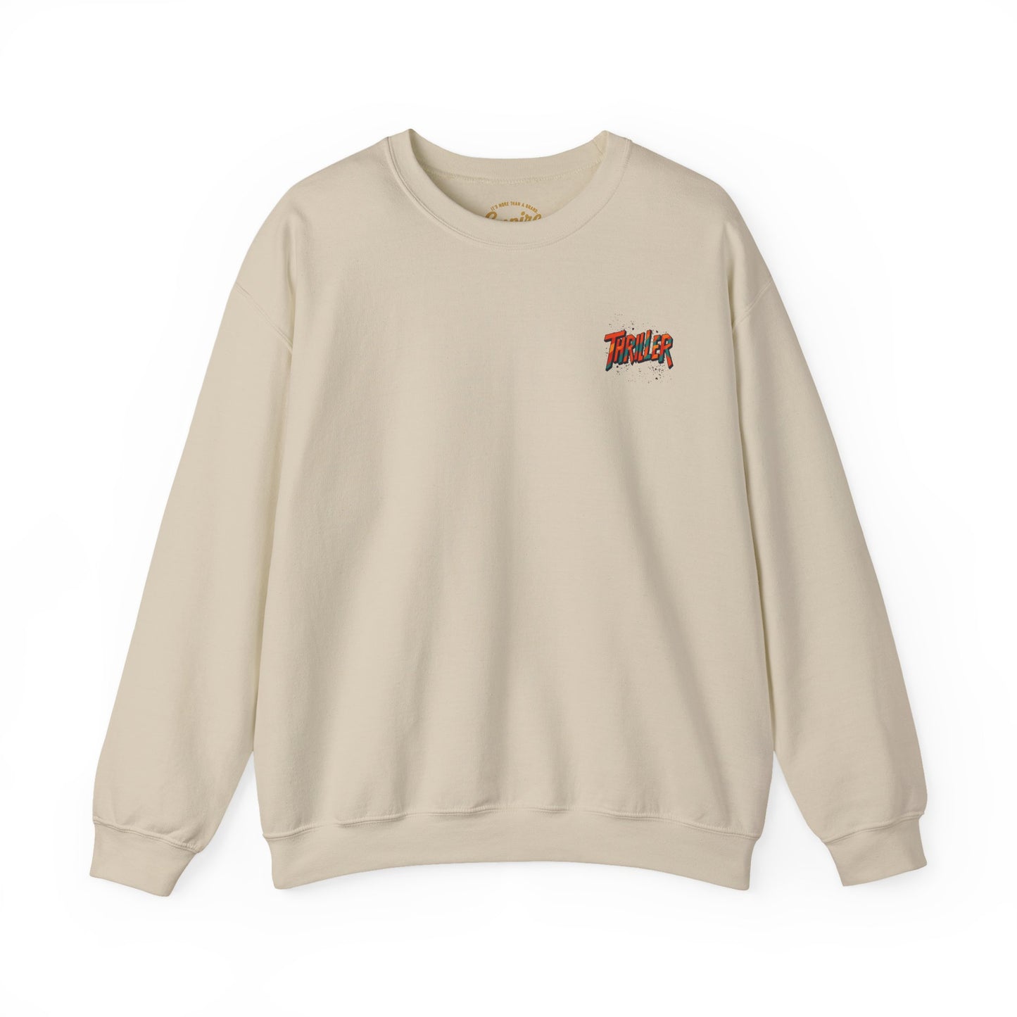 MJ Thriller Graphic Sweatshirt — Retro Michael Jackson Inspired Crewneck