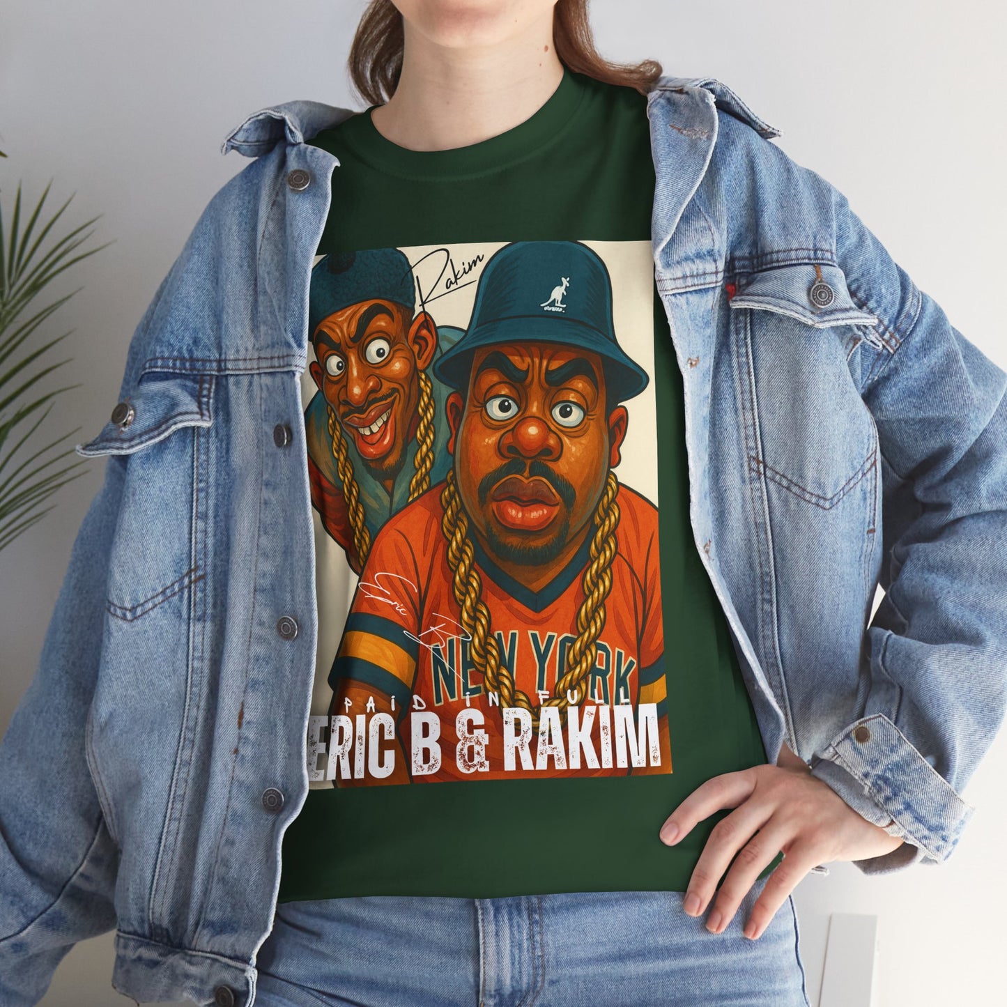 "Eric B and Rakim" Vintage Rap Duo Graphic Tee