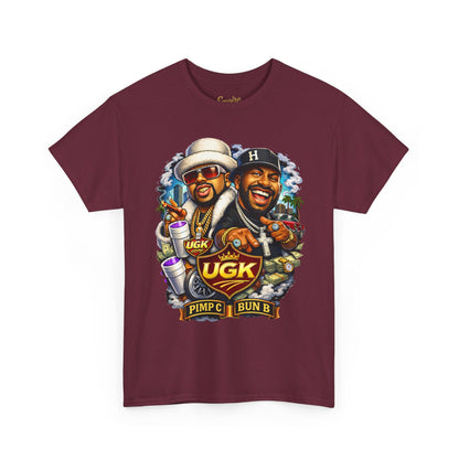 UGK Pimp & Bun B Graphic T-Shirt — Retro Hip Hop Tribute Tee