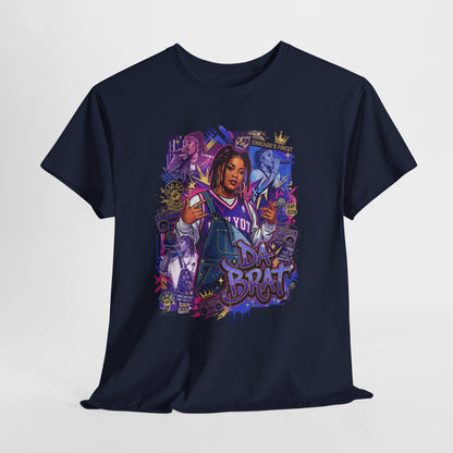 Da Brat 'You the Goat' Graphic Tee — Retro Hip-Hop Portrait Shirt
