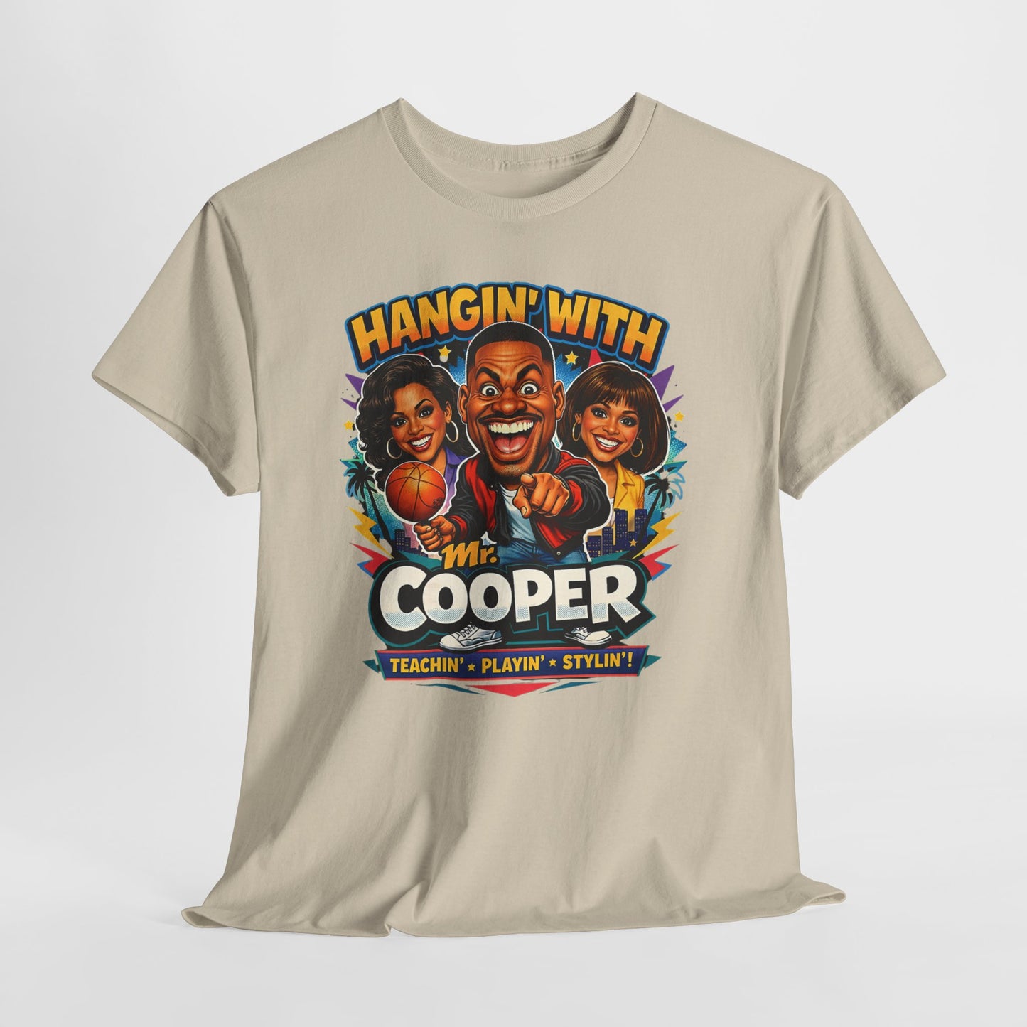 Hangin' With Mr. Cooper T-Shirt — Retro 90s Sitcom Graphic Tee