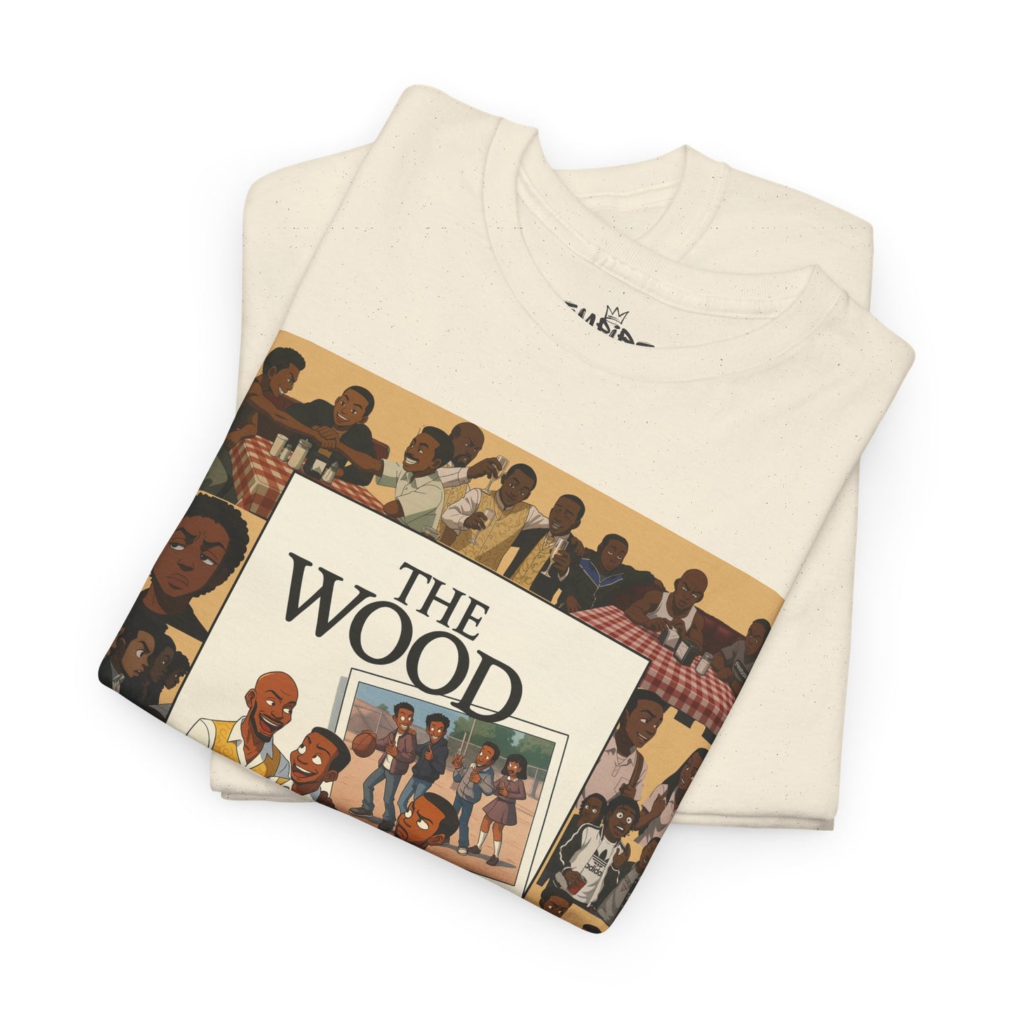 Retro 'The Wood' Graphic Shirt - Perfect for Casual Wear or Events