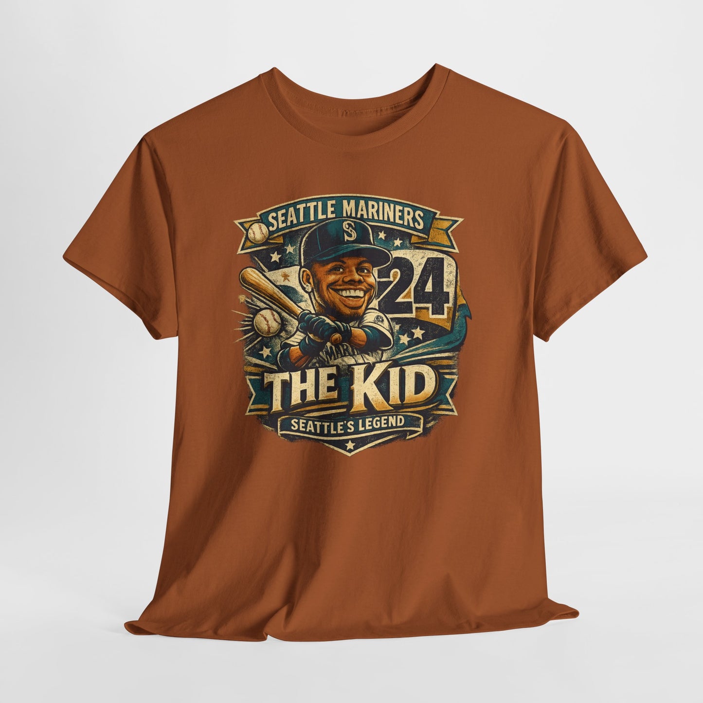 Griffey Jr. "The Kid" - Vintage Baseball Graphic T-Shirt