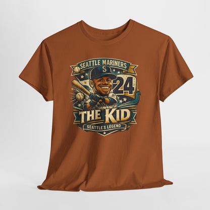 Griffey Jr. "The Kid" - Vintage Baseball Graphic T-Shirt