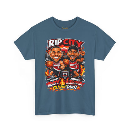 Rip City Basketball T-Shirt — Caricature Trail Blazers Fan Tee