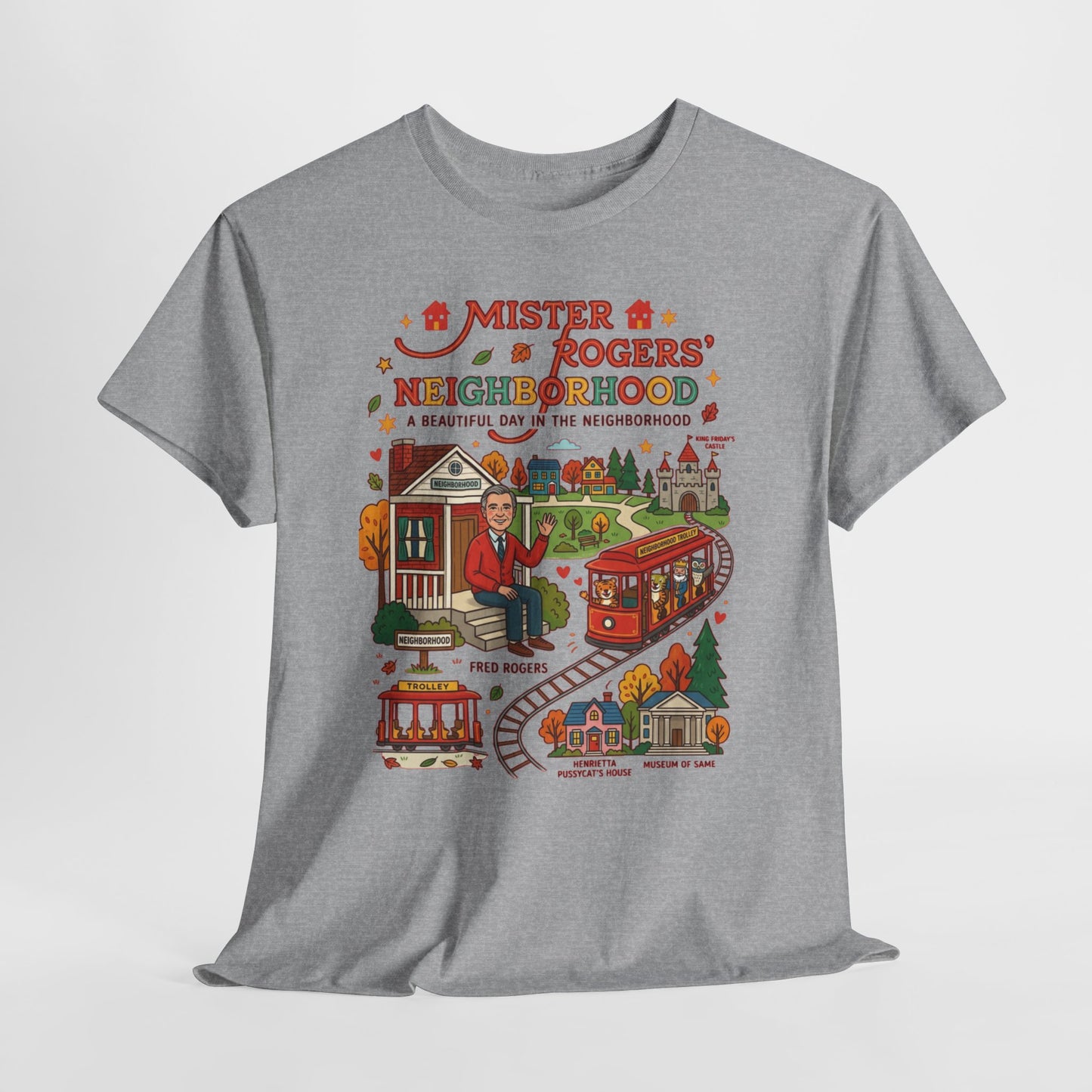 Mister Rogers' Neighborhood Vintage Graphic T-Shirt