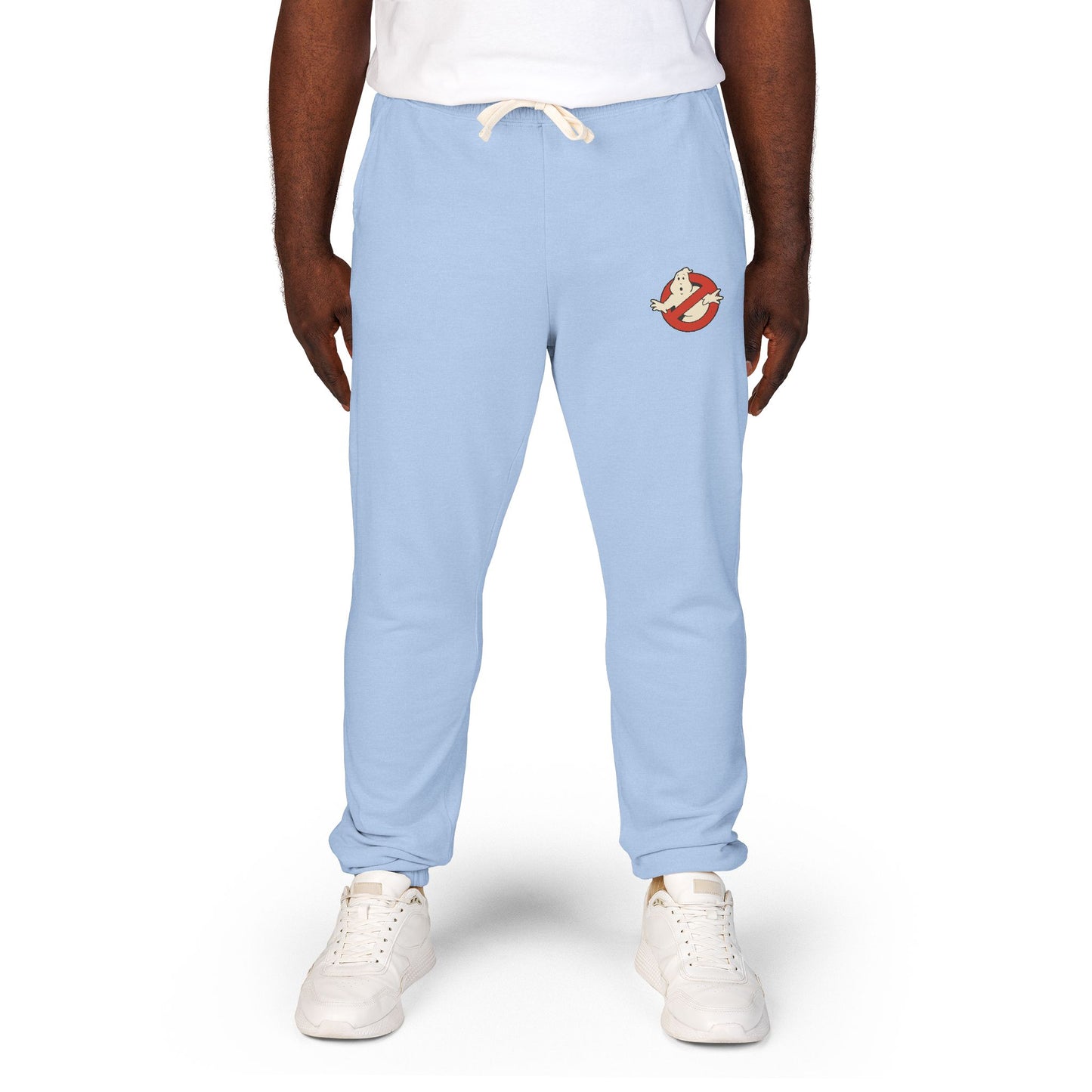 Ghostbusters Logo Sweatpants — Fleece Joggers with Ghost Emblem