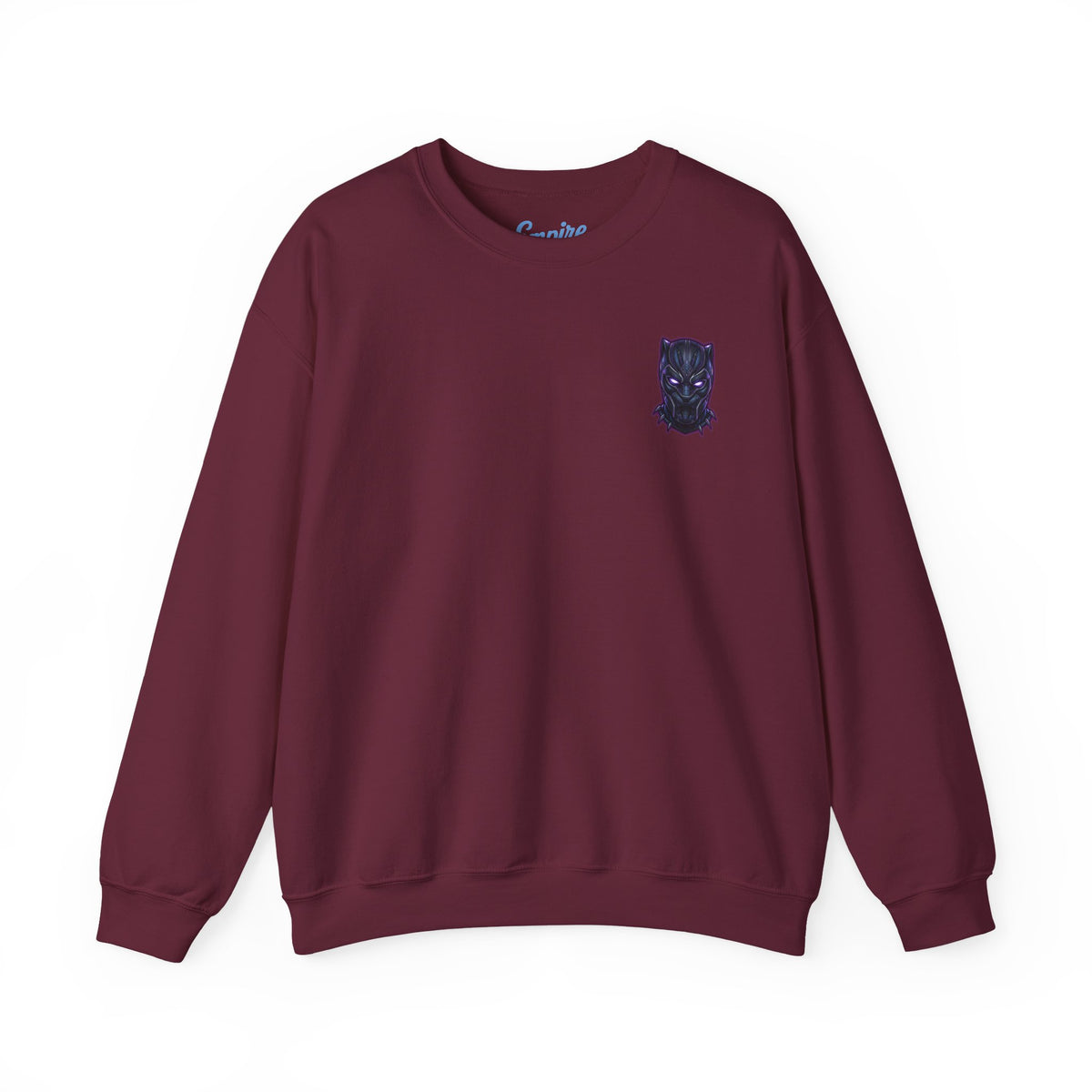 Black Panther Crewneck Sweatshirt — Marvel Black Panther Graphic