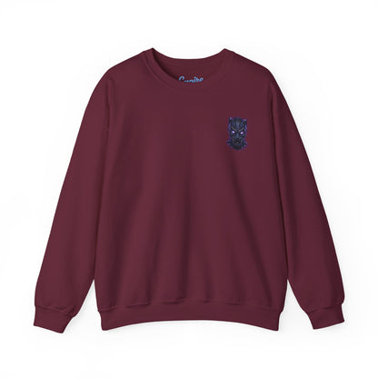 Black Panther Crewneck Sweatshirt — Marvel Black Panther Graphic