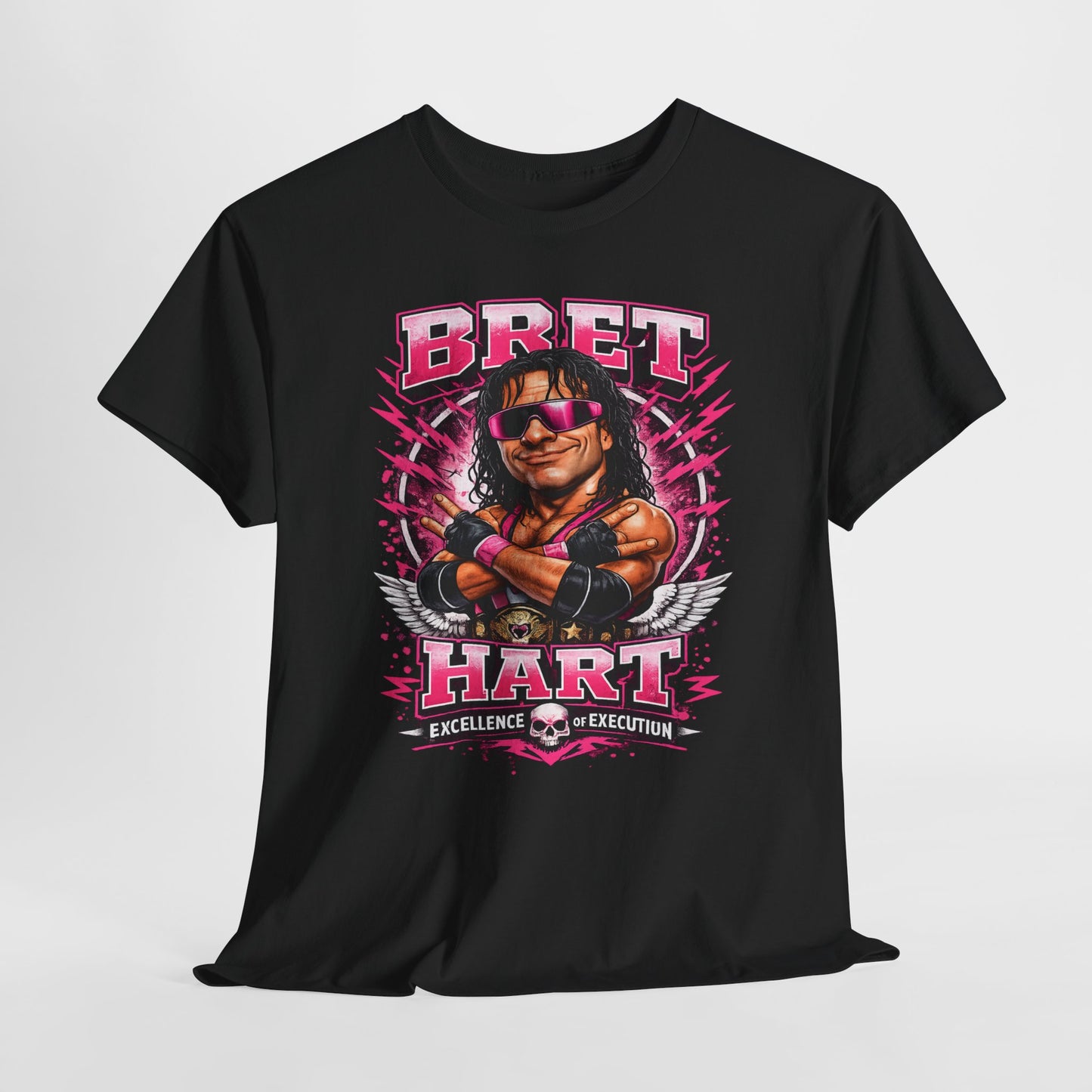 Bret Hart Tribute T-Shirt — "I Am The Best There Is" Retro Wrestling Tee