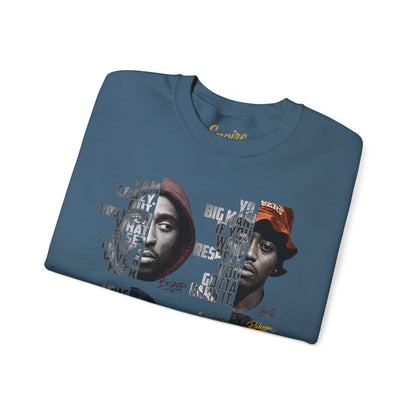 Wrecking Crew "Juice" Movie Legends Crewneck Sweatshirt — Collage Portraits & Lyrics