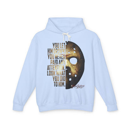 You Let Him Drown Horror Mask Hoodie