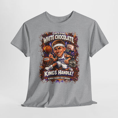 White Chocolate Kings Handle Basketball T-Shirt