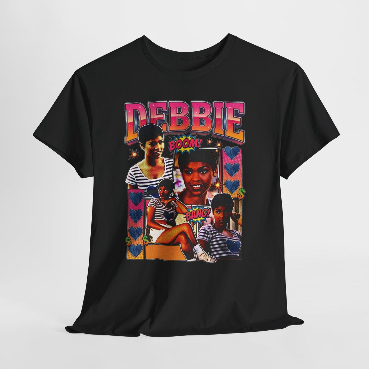 Debbie Retro Collage Tee — 90s Vintage Photo Graphic T-Shirt